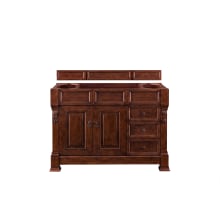 Brookfield 47" Single Free Standing Wood Vanity Cabinet Only - Less Vanity Top