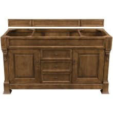 Brookfield 60" Single Free Standing Wood Vanity Cabinet Only - Less Vanity Top