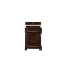 Brookfield 25" Single Free Standing Wood Vanity Cabinet Only - Less Vanity Top