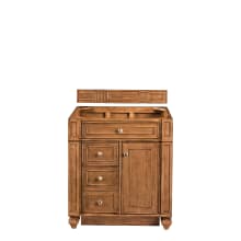 Bristol 30" Single Basin Hardwood Vanity Cabinet Only