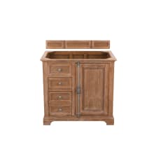 Providence 36" Single Free Standing Wood Vanity Cabinet Only - Less Vanity Top