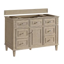 Lorelai 48" Single Basin Wood Vanity Cabinet Only with USB Port and Electrical Outlet