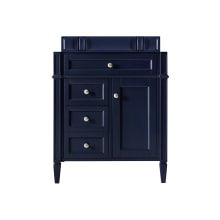 Brittany 30" Single Basin Poplar Wood Vanity Cabinet Only