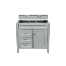 Brittany 36" Single Basin Poplar Wood Vanity Cabinet Only