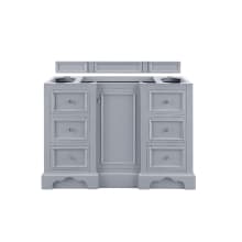 De Soto 50" Single Free Standing Wood Vanity Cabinet Only - Less Vanity Top