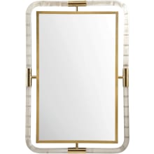 South Beach 44-1/8" x 29-7/8" Framed Bathroom Mirror