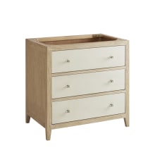 Celeste 36" Single Basin Wood Vanity Cabinet Only with USB Port and Electrical Outlet