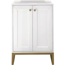 Chianti 24" Single Basin Hardwood Vanity Cabinet Only