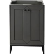 Chianti 24" Single Basin Hardwood Vanity Cabinet Only