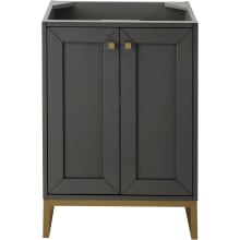 Chianti 24" Single Basin Hardwood Vanity Cabinet Only