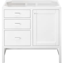 Addison 36" Single Basin Hardwood Vanity Cabinet Only