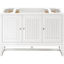 Athens 48" Single Basin Hardwood Vanity Cabinet Only