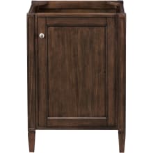 Britannia 24" Single Basin Poplar Wood Vanity Cabinet Only