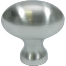 1-5/8 Inch Oval Cabinet Knob