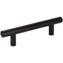 Key West 3-3/4" Center to Center Smooth Round Cabinet Bar Pull / Drawer Bar Handle