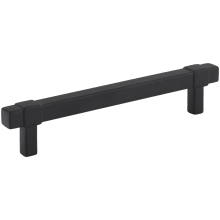 Zane 5-1/16" (128mm) Center to Center Square Bar Modern Industrial Cabinet Handle / Drawer Pull