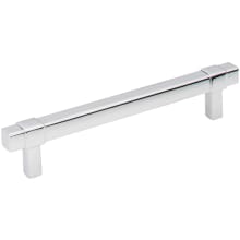 Zane 5-1/16" (128mm) Center to Center Square Bar Modern Industrial Cabinet Handle / Drawer Pull