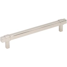 Zane 6-5/16" (160mm) Center to Center Square Bar Cabinet Handle / Drawer Pull