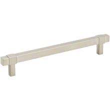 Zane 6-5/16" (160mm) Center to Center Square Bar Cabinet Handle / Drawer Pull