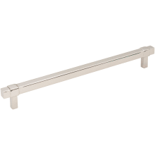 Zane 8-13/16" (224mm) Center to Center Square Bar Cabinet Handle / Drawer Pull
