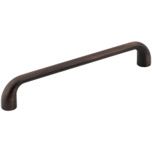 Loxley 6-5/16" (160mm) Center to Center Smooth Rounded Corner Cabinet Handle / Drawer Pull