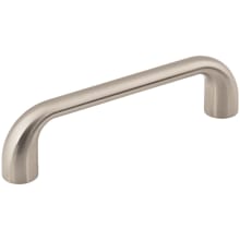Loxley 3-3/4" (96mm) Center to Center Smooth Rounded Corner Cabinet Handle / Drawer Pull