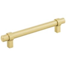 Key Grande 5-1/16" (128 mm) Center to Center Modern Industrial Pipe Style Bar Cabinet Handle / Drawer Pull - Split Finish