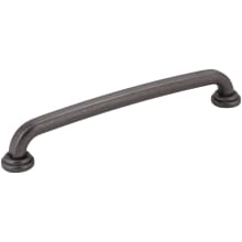 Bremen 1 - 6-5/16" Center to Center Bold Curved Cabinet Handle / Drawer Pull with Squared Edges