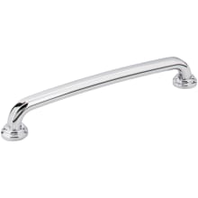 Bremen 1 - 6-5/16" Center to Center Bold Curved Cabinet Handle / Drawer Pull with Squared Edges