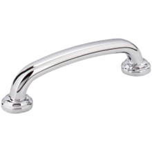 Bremen 1 Series 3-3/4" Center to Center Curved Bold ADA Cabinet Handle / Drawer Pull
