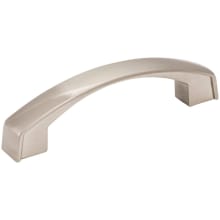 Merrick 3-3/4" (96 mm) Center to Center Strap Pull Arched Cabinet Handle / Drawer Pull
