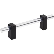 Spencer 3-3/4" (96 mm) Center to Center Acrylic Cabinet Bar Handle / Acrylic Drawer Bar Pull