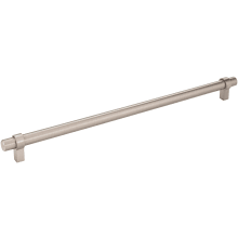 Key Grande 35-7/16" (900 mm) Center to Center Modern Industrial Pipe Style Large Bar Cabinet Handle / Drawer Pull