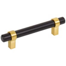 Key Grande 3-3/4" (96 mm) Center to Center Modern Industrial Pipe Style Bar Cabinet Handle / Drawer Pull