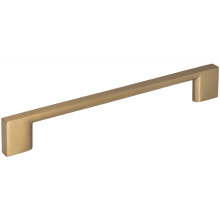 Sutton Pack of (10) -  6-5/16" (160 mm) Center to Center Squared Sleek Cabinet Handles / Drawer Pulls
