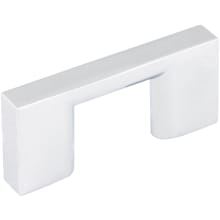 Sutton 1-1/4" (32 mm) Center to Center Squared Sleek Small Cabinet Bar Handle / Drawer Bar Pull