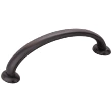 Hudson 3-3/4" Center to Center Curved Arch Bow Cabinet Handle / Drawer Pull