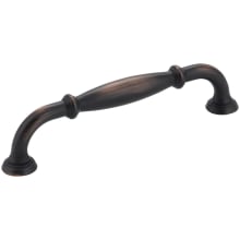 Tiffany 5-1/16" (128 mm) Center to Center Classic Transitional Cabinet Handle / Drawer Pull with Step Details