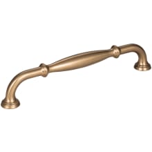 Tiffany 6-5/16" (160 mm) Center to Center Classic Transitional Cabinet Handle / Drawer Pull with Step Details