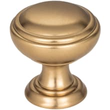 Tiffany 1-1/4" Classic Transitional Stepped Round Mushroom Cabinet Knob / Drawer Knob