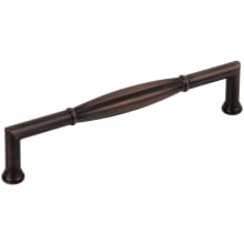 Southerland 6-5/16" (160mm) Center to Center Traditional Ridged Barrel Cabinet Handle / Drawer Pull