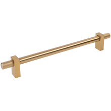 Larkin Outer Knurled 12" Center to Center Modern Industrial Appliance Bar Handle / Appliance Bar Pull