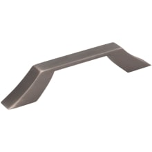 Royce 3-3/4" Center to Center Bold Modern Sharp Angle Arch Bow Cabinet Handle / Drawer Pull