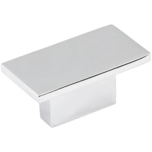 Mirada 1-9/16" Rectangular Flat T Cabinet Handle / Drawer Pull with 5/8" Center to Center