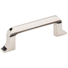 Callie 3" Center to Center Sleek Curved Angle Cabinet Handle / Drawer Pull