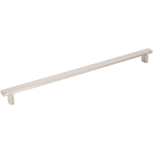 Anwick 12-5/8" Center to Center Flat Square Large Oversized Cabinet Bar Handle / Drawer Bar Pull