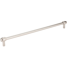 Hayworth 12" Center to Center Modern Industrial Pipe Bar Style Large Cabinet Handle / Drawer Bar Pull with Mounting Hardware