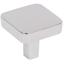 Whitlock 1-1/4" Square Cabinet / Drawer Knob with Soft Rounded Edges