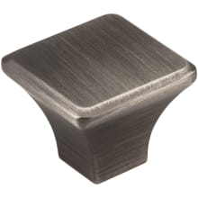 Marlo 1-1/4" Contemporary Curved Square Cabinet / Drawer Knob