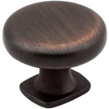 Belcastel 1 - 1-3/8 Inch Traditional Classic Round Mushroom Cabinet Knob with Square Platform Base